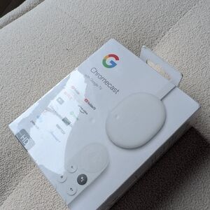 Google Chromecast with Google TV - NWT Unopened Box